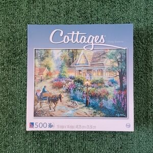Surelox Cottages 500 Piece Jigsaw Puzzle